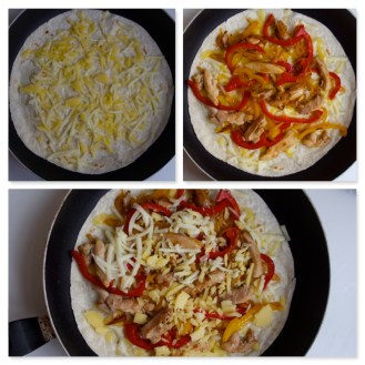 TavukluQuesadilla_TavaPisirme
